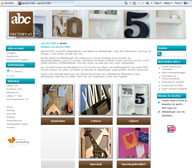 screenshot abcfactory webshop