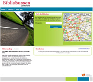 screenshot Bibliobussen Gelderland website