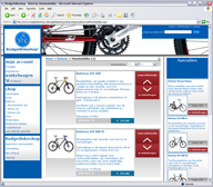 screenshot Budgetbikeshop webshop