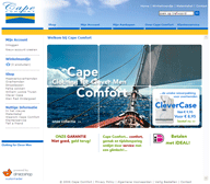 screenshot Cape Comfort webshop