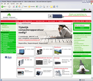 screenshot Computerverhuur webshop