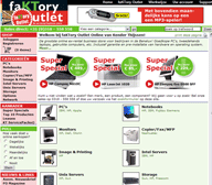 screenshot faktoryoutlet webshop