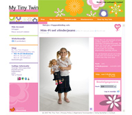 screenshot My Tiny Twin webshop