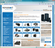 screenshot RemarkIT webshop